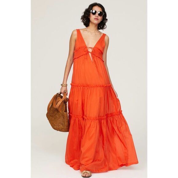 Nicholas Orange Myla Maxi 💛 - Picture 1 of 11